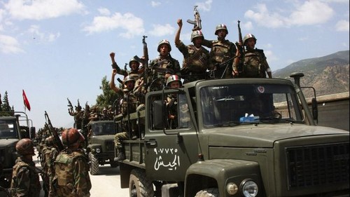 Syrian army recaptures strategic town from IS - ảnh 1